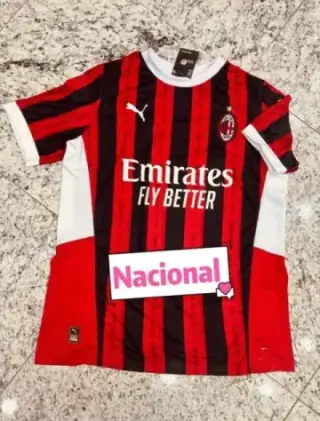 Imagem de Camisa Milan listrada