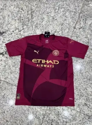 Imagem de Camisa Manchester City roxa