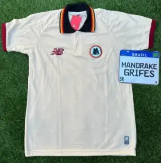 Imagem de Camisa Roma gola laranja 
