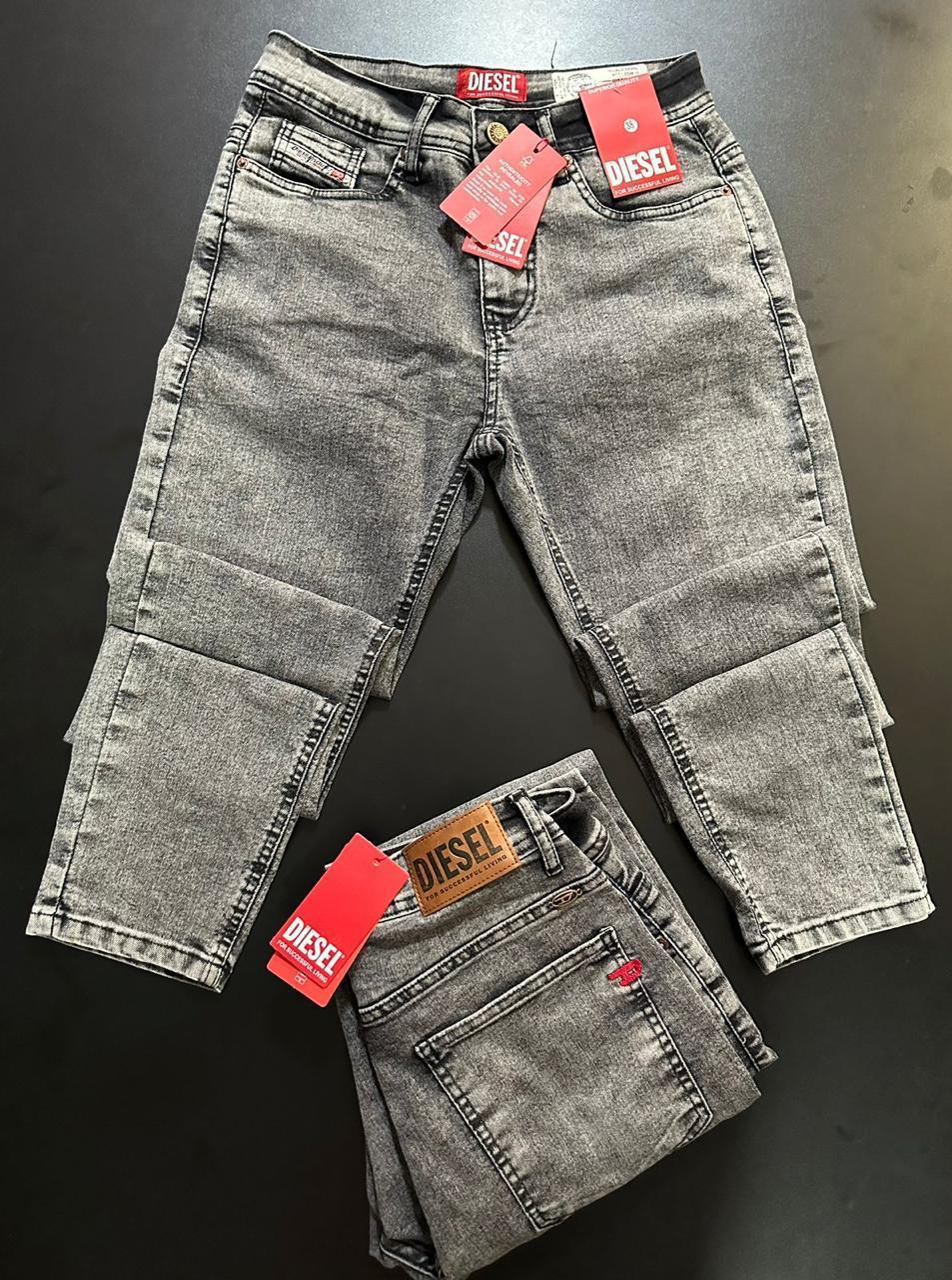 Calça Jeans Grife Diesel grafite 