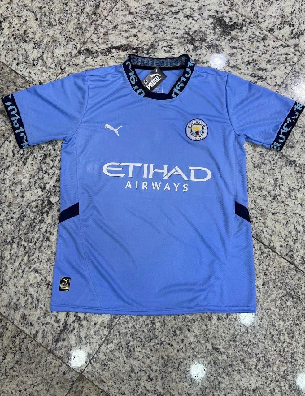 Camisa Manchester City azul