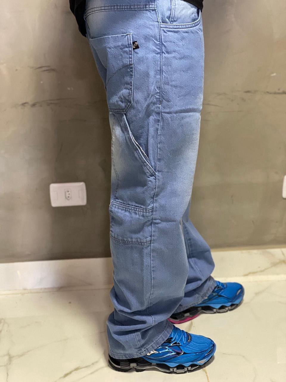 Calça Cargo Jeans 