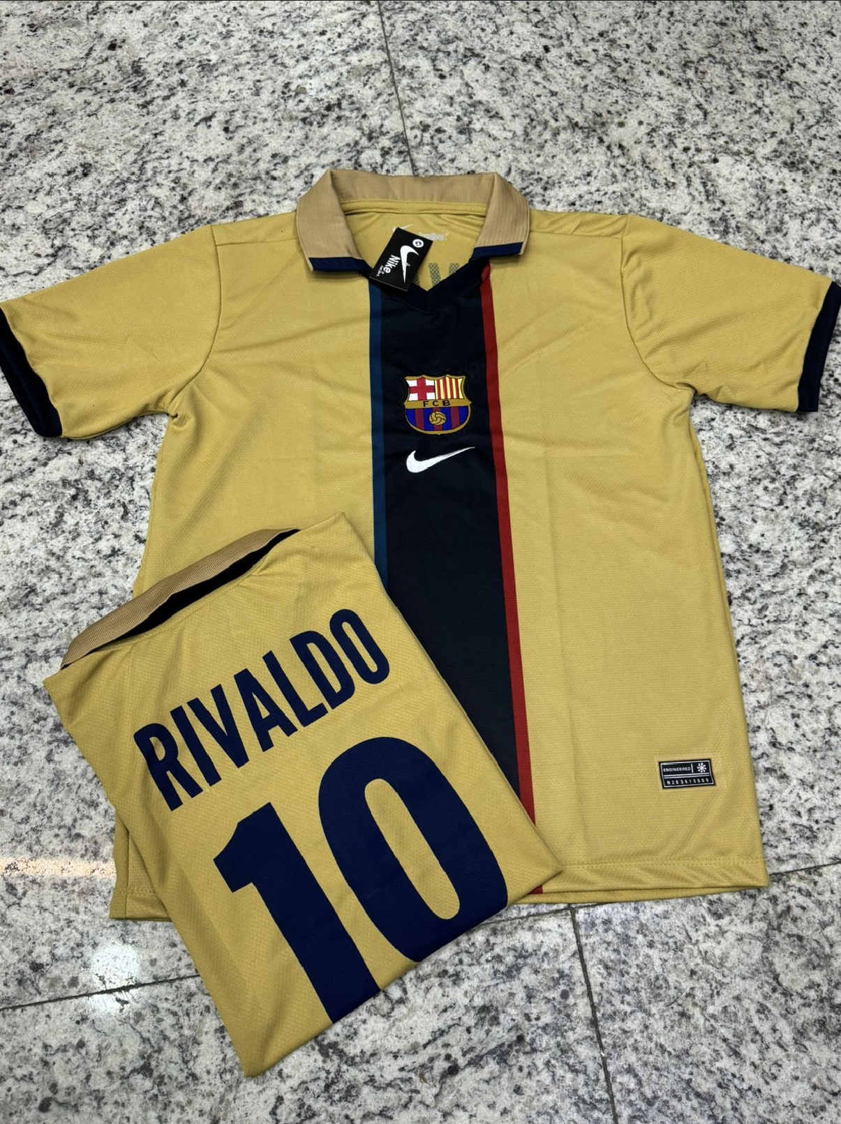 Camisa Barcelona Rivaldo