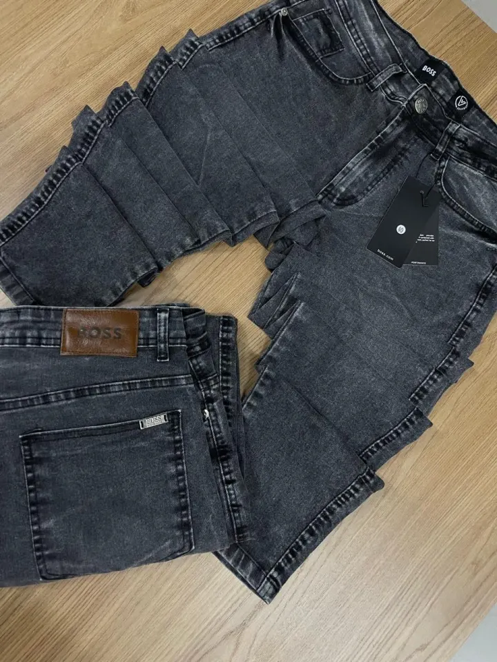 Calça premium Boss Estonada escura
