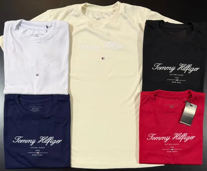 Camiseta Tommy Hilffiger Escrita