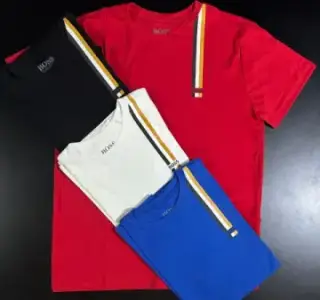 Imagem de Camiseta Boss linhas 